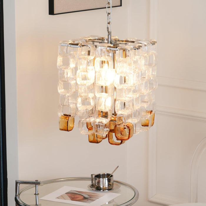 Murano Poliarte Interlocking Chandelier-DWHOME