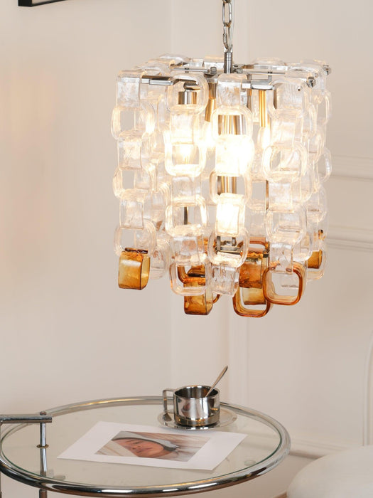 Murano Poliarte Interlocking Chandelier-DWHOME