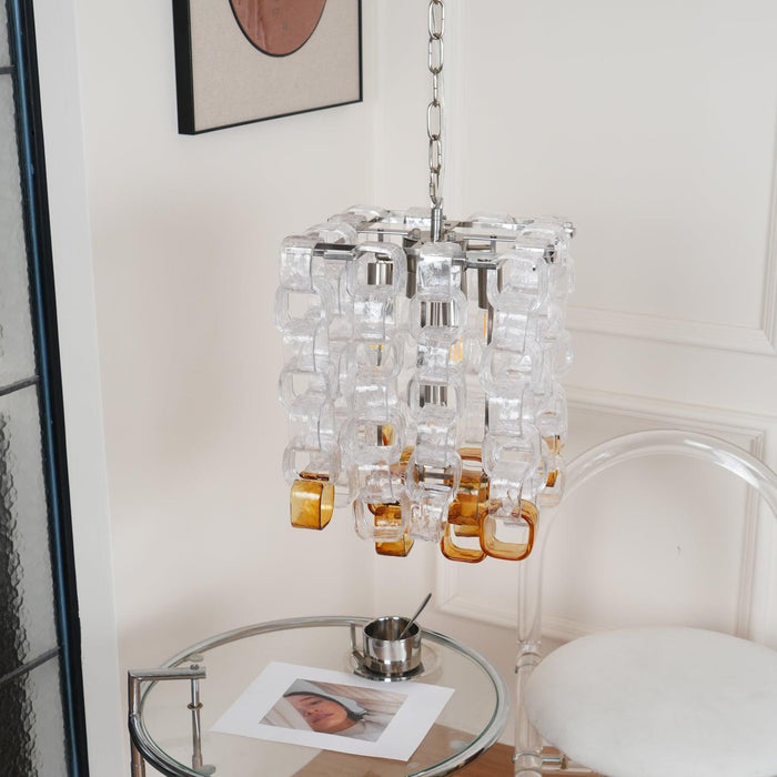 Murano Poliarte Interlocking Chandelier-DWHOME