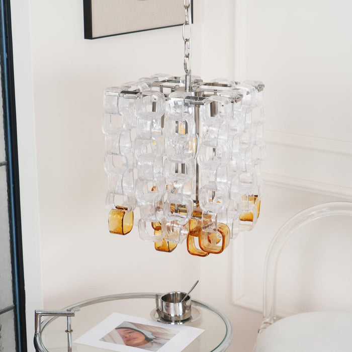 Murano Poliarte Interlocking Chandelier-DWHOME