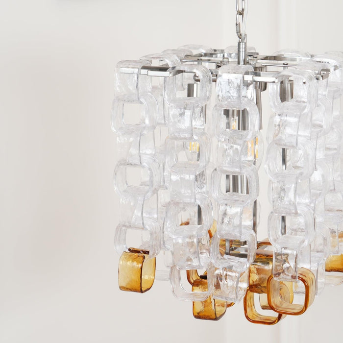Murano Poliarte Interlocking Chandelier-DWHOME