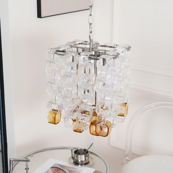 Murano Poliarte Interlocking Chandelier-DWHOME