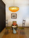Murano Rhombus Amber Glass Chandelier-DWHOME