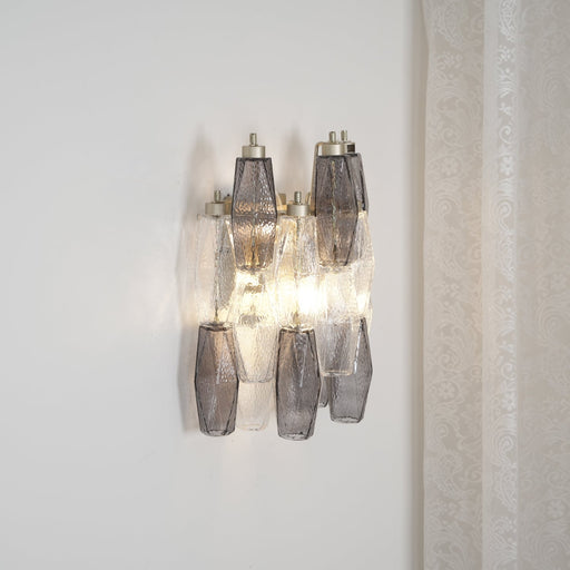 Murano Rhombus Glass Wall Lamp-DWHOME