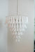 Murano White Glass Petals Chandelier-DWHOME