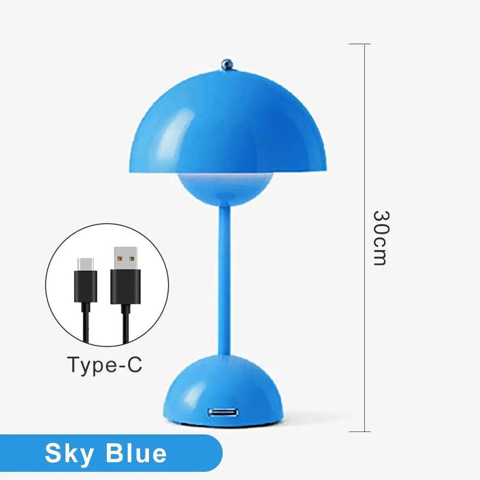 Mush Led Rechargeable Table Lamp - DWHOME