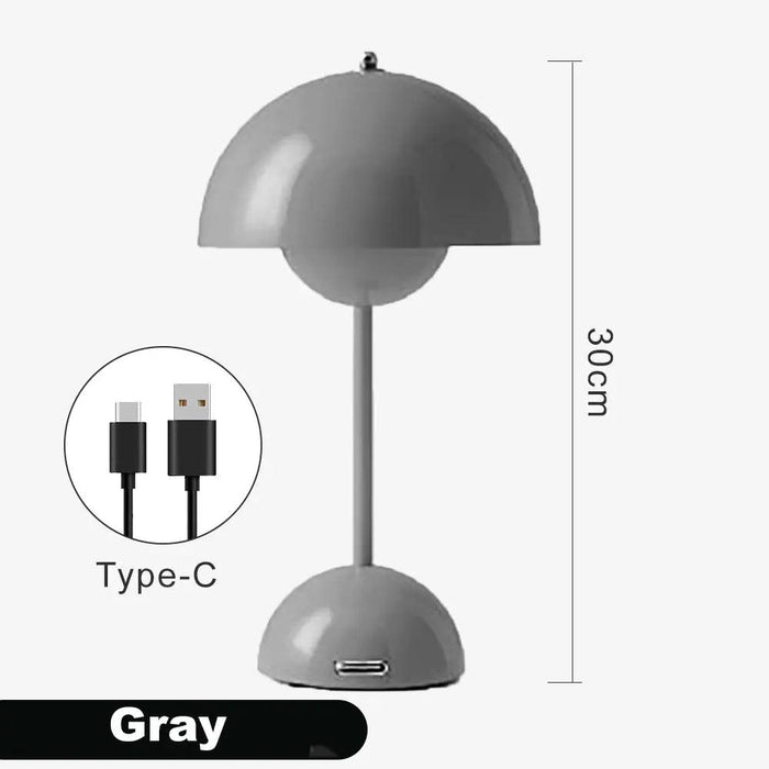 Mush Led Rechargeable Table Lamp - DWHOME