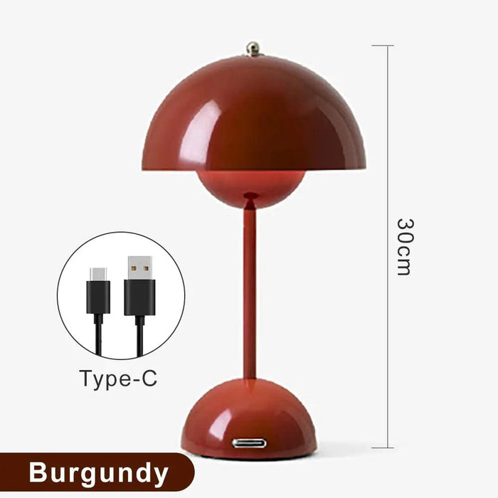 Mush Led Rechargeable Table Lamp - DWHOME