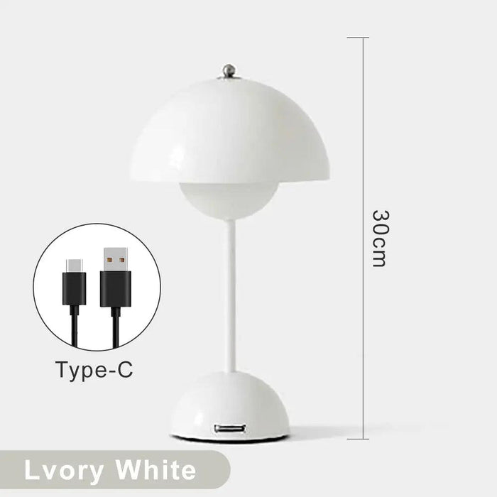 Mush Led Rechargeable Table Lamp - DWHOME