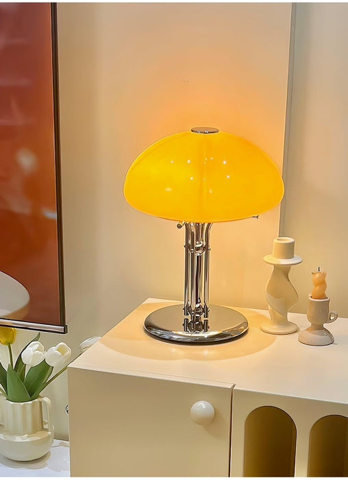 Mushroom Bauhaus Table Lamp-DWHOME