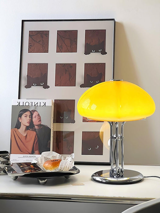 Mushroom Bauhaus Table Lamp-DWHOME