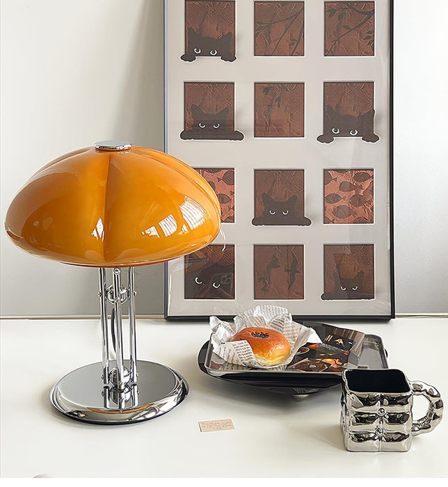 Mushroom Bauhaus Table Lamp-DWHOME