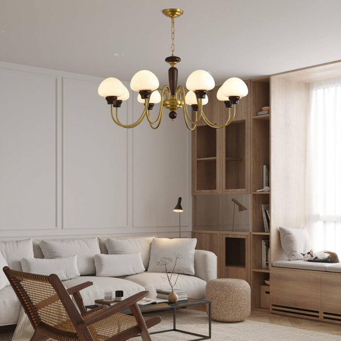 Mushroom Cap Chandelier-DWHOME
