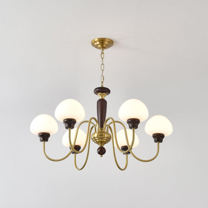 Mushroom Cap Chandelier-DWHOME