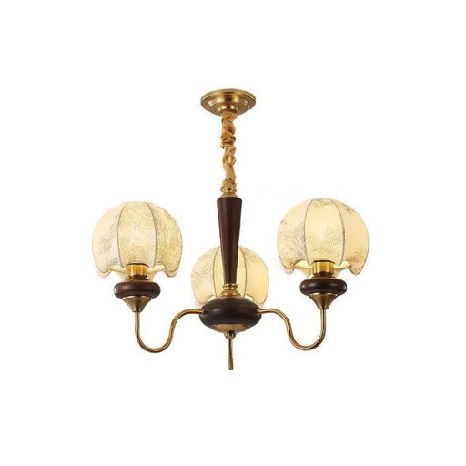 Mushroom Fabric Chandelier-DWHOME