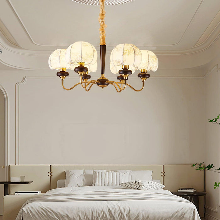 Mushroom Fabric Chandelier - DWHOME