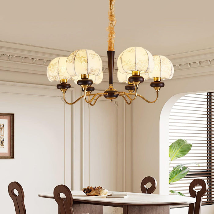 Mushroom Fabric Chandelier - DWHOME