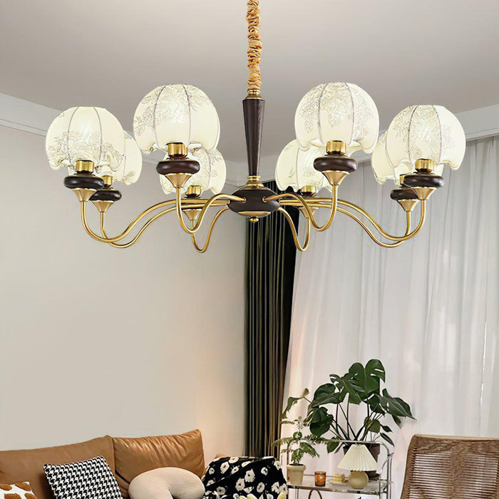 Mushroom Fabric Chandelier - DWHOME