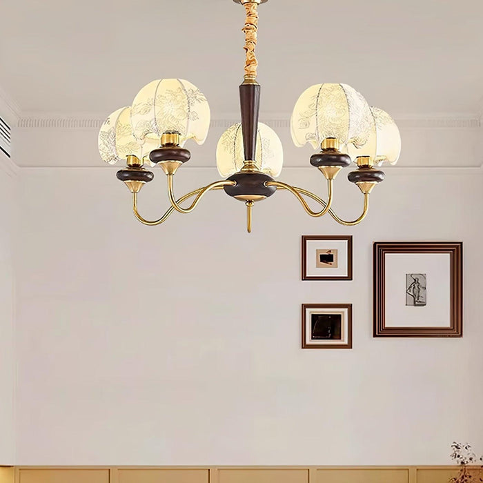 Mushroom Fabric Chandelier - DWHOME