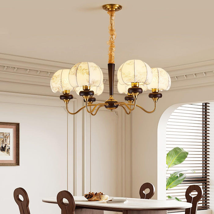 Mushroom Fabric Chandelier - DWHOME
