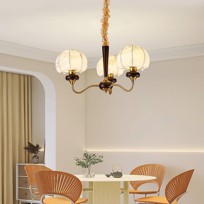 Mushroom Fabric Chandelier - DWHOME
