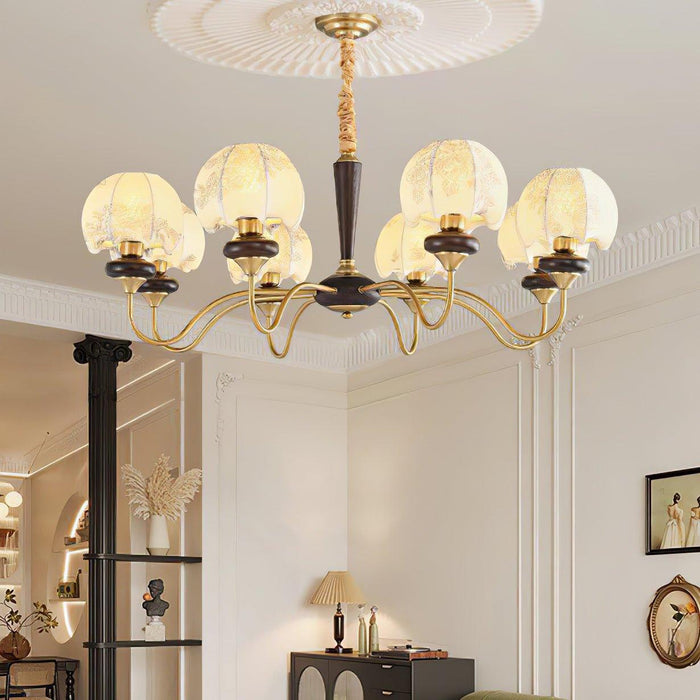 Mushroom Fabric Chandelier - DWHOME
