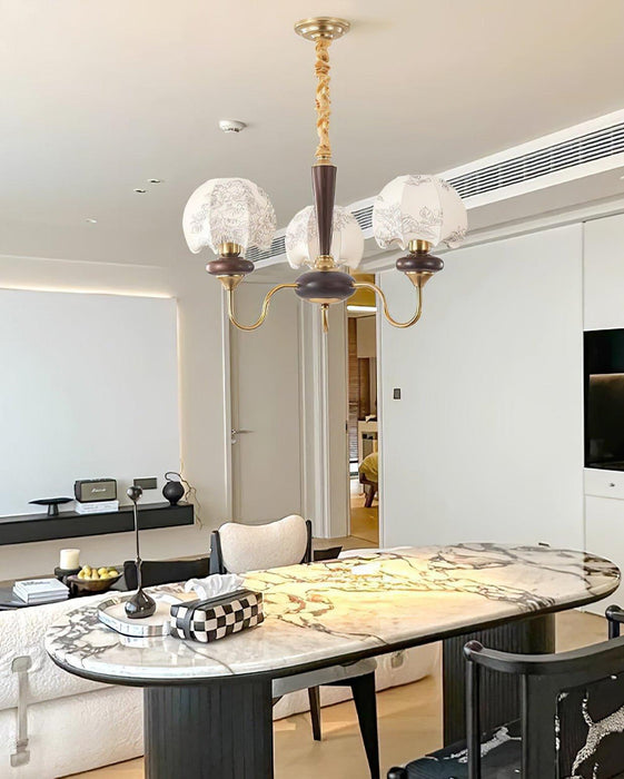 Mushroom Fabric Chandelier - DWHOME