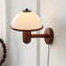 Mushroom Wood Wall Lamp-DWHOME