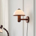 Mushroom Wood Wall Lamp-DWHOME