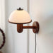 Mushroom Wood Wall Lamp-DWHOME