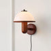 Mushroom Wood Wall Lamp-DWHOME