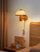Mushroom Wood Wall Lamp-DWHOME