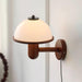 Mushroom Wood Wall Lamp-DWHOME