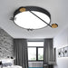 Musical Note Round Ceiling Lamp-DWHOME
