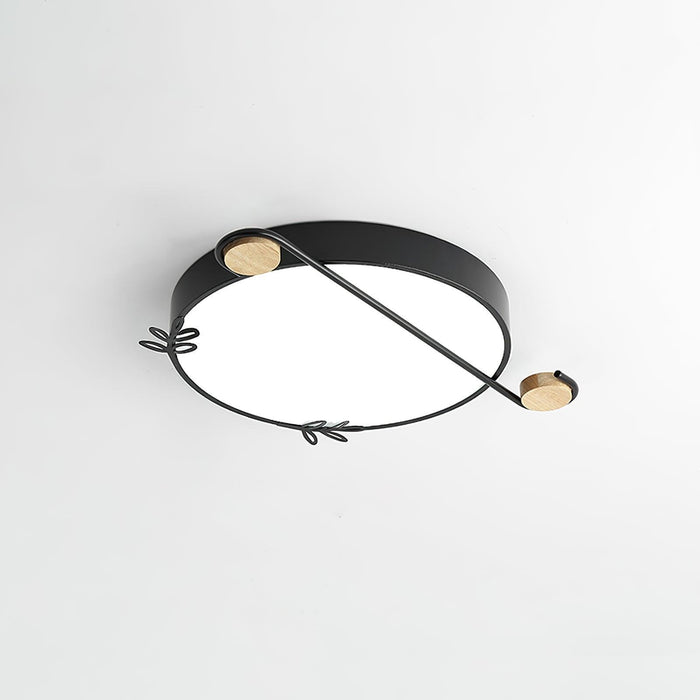 Musical Note Round Ceiling Lamp-DWHOME