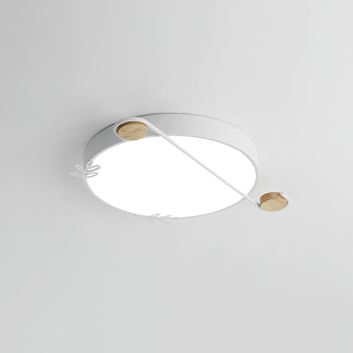 Musical Note Round Ceiling Lamp-DWHOME