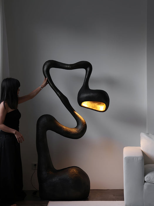 Myrrh Sculpture Floor Lamp - Vakkerlight
