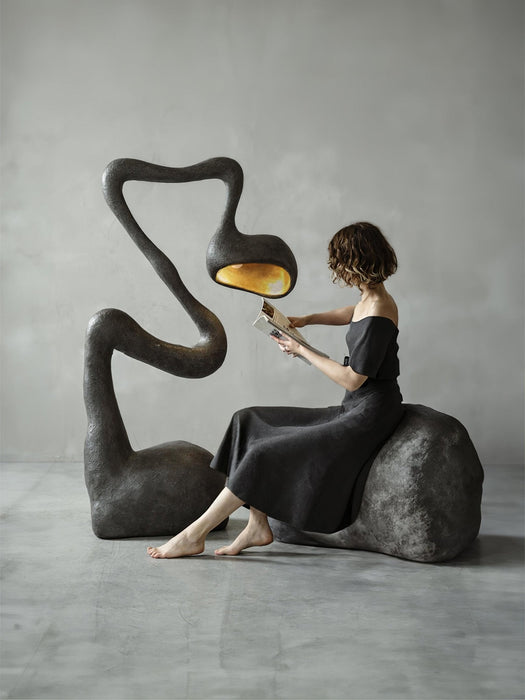 Myrrh Sculpture Floor Lamp - Vakkerlight