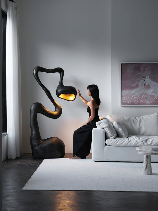 Myrrh Sculpture Floor Lamp - Vakkerlight