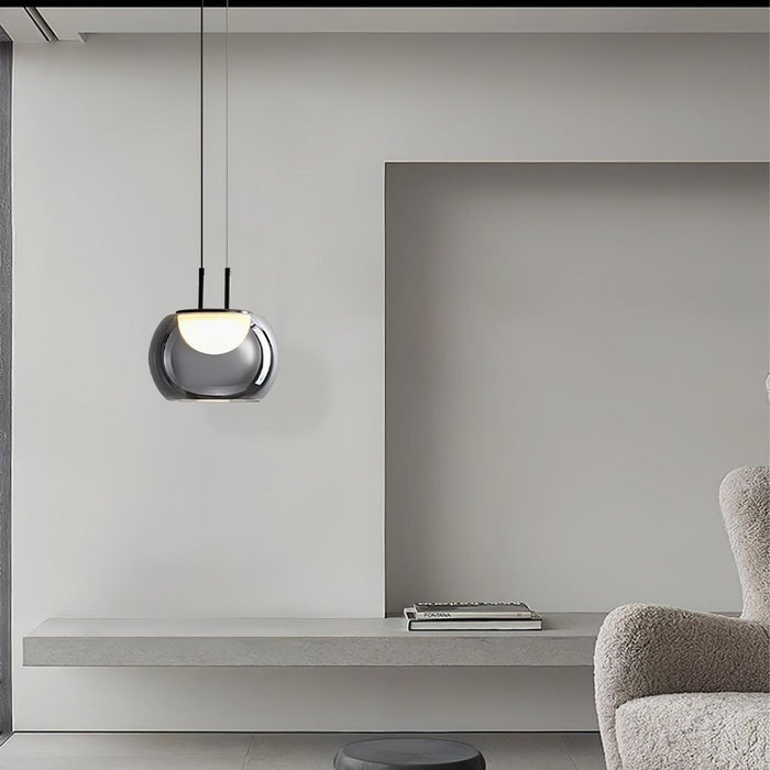 Mystique Halo Pendant Light-DWHOME
