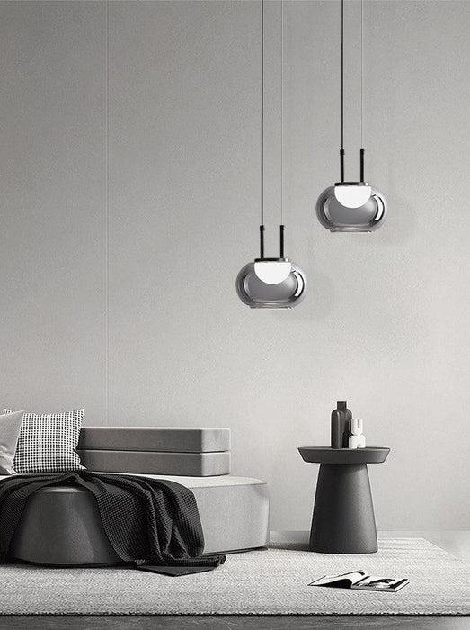 Mystique Halo Pendant Light-DWHOME