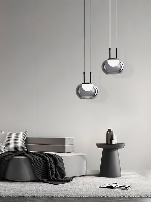 Mystique Halo Pendant Light-DWHOME