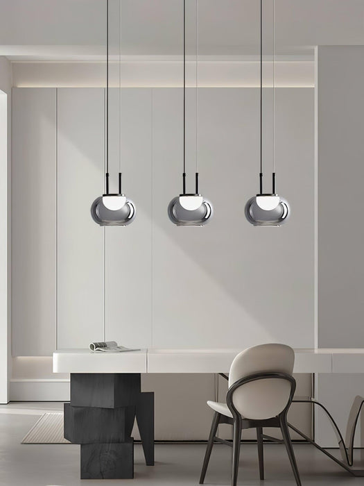 Mystique Halo Pendant Light-DWHOME
