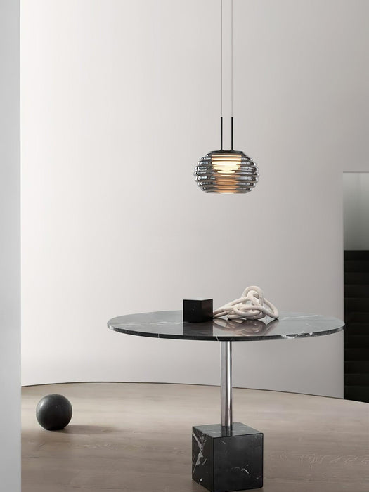 Mystique Halo Pendant Light-DWHOME