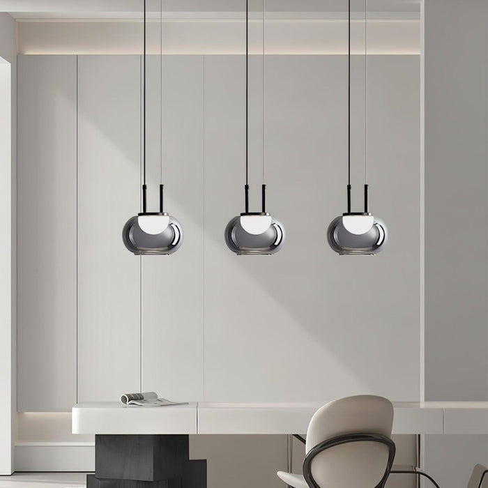 Mystique Halo Pendant Light-DWHOME