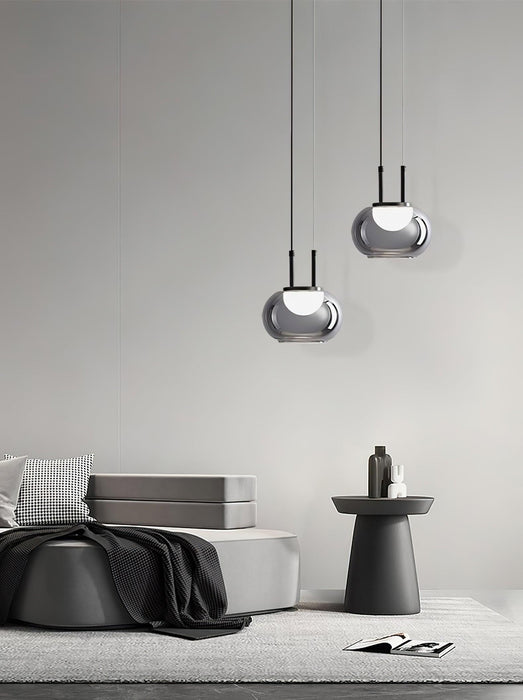 Mystique Halo Pendant Light-DWHOME