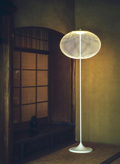 Metallic Meshwork Floor Lamp-DWHOME