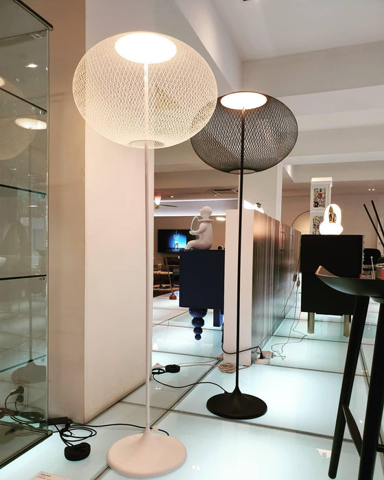 Metallic Meshwork Floor Lamp-DWHOME
