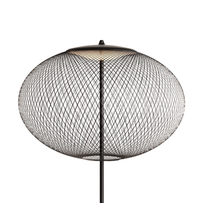 Metallic Meshwork Floor Lamp-DWHOME
