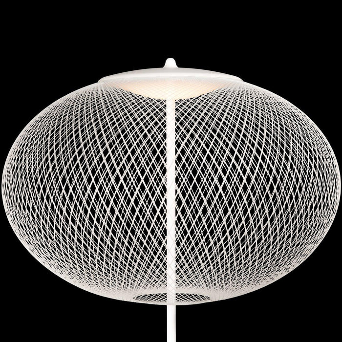 Metallic Meshwork Floor Lamp-DWHOME
